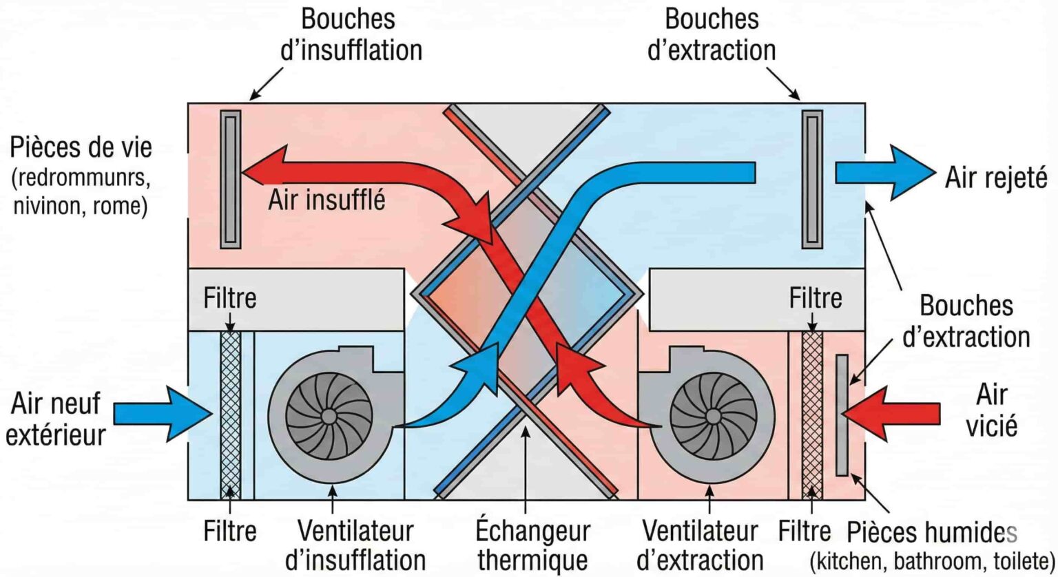 Vmc double flux fonctionnement, avantages, inconvénients — free download